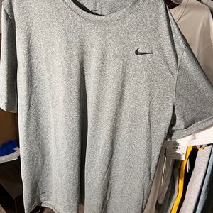 Grey Nike Dri-fit t-shirt